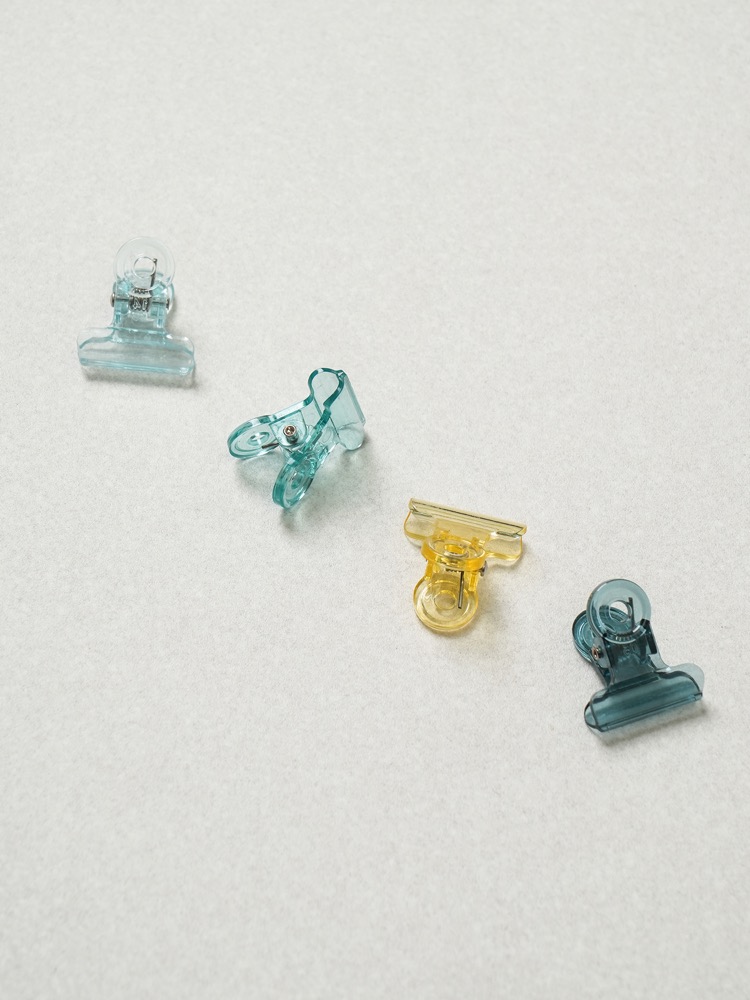 스몰워크샵 미니 투명 집게 클립 20 mm 12개입 상품 이미지